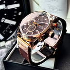 Reloj Curren 8291 Para Hombre Pulso Cuero