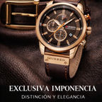 Reloj Curren 8291 Para Hombre Pulso Cuero